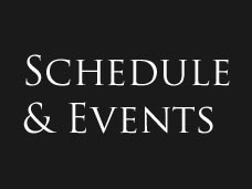 Schedule & Events